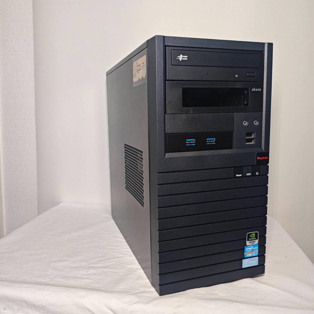 ゲーミングPC/core i7/500GB/NVIDIAグラボ/Office搭載