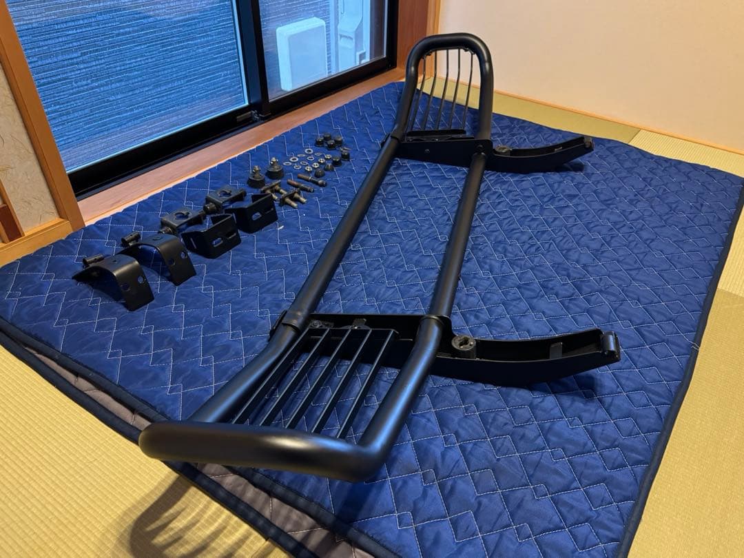 メルセデスベンツ /W463 /ゲレンデ /グリルガード /美品(ブラック塗装)