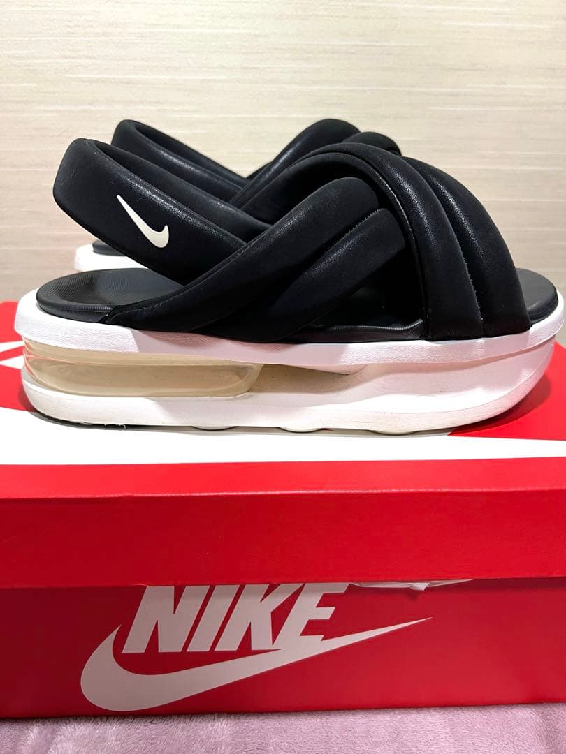 【1回のみ使用】極美品25cm NIKE エアマックス アイラ ブラック