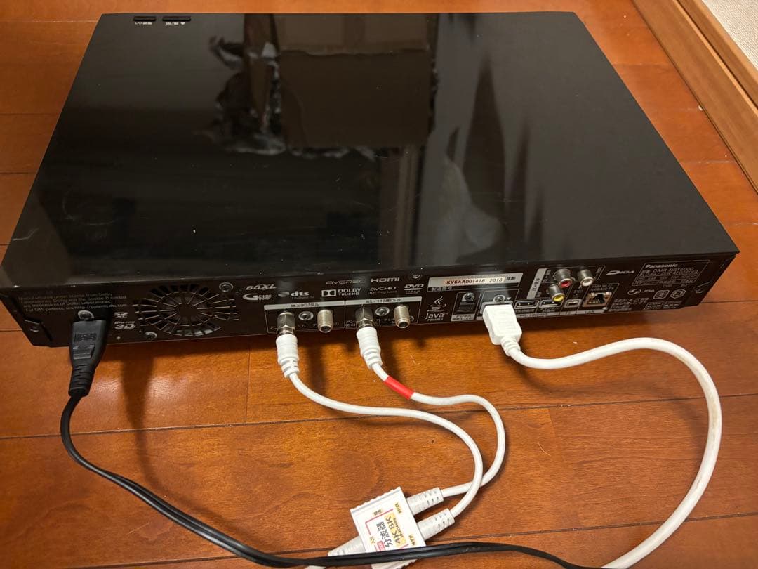 【難あり】DMR-BRX6000 6TB パナソニック全自動DIGAレコーダー