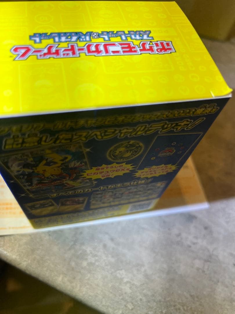 ワールドチャンピオンシップス　2023 wcs2023 横浜記念デッキピカチュウ