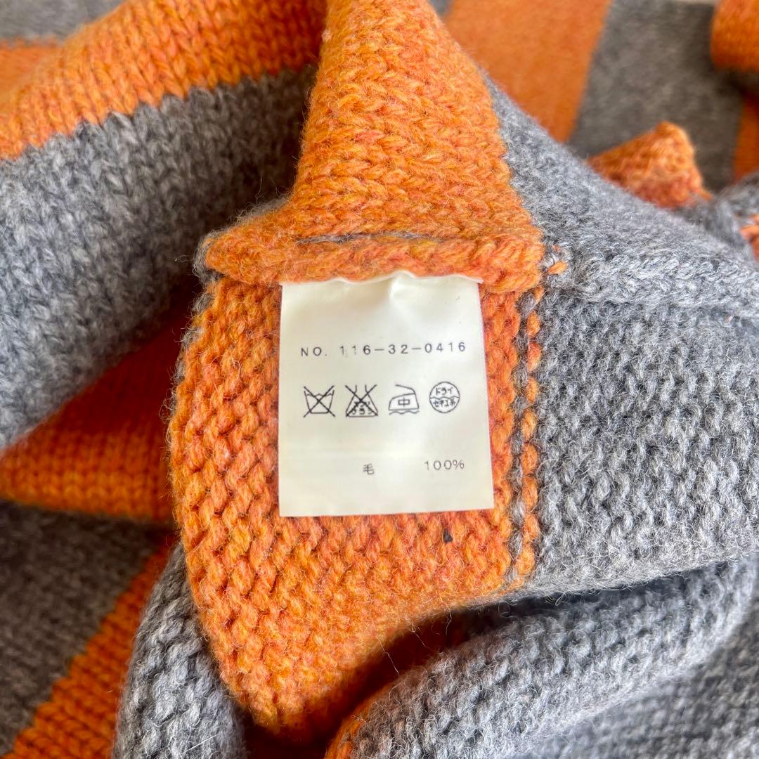 【レア物】INVERALLAN✖️ships ニット　目を引くニット　42サイズ