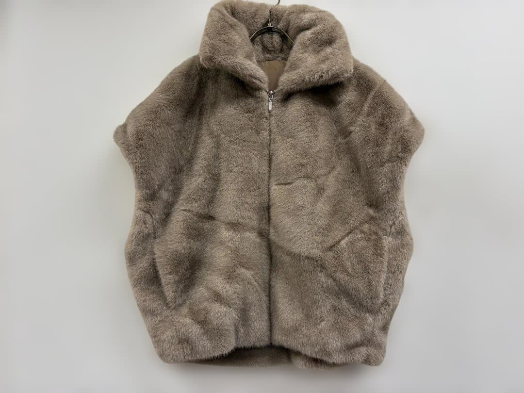 シードレイクSEADRAKEエコファーベスト★フェイクファーA25149