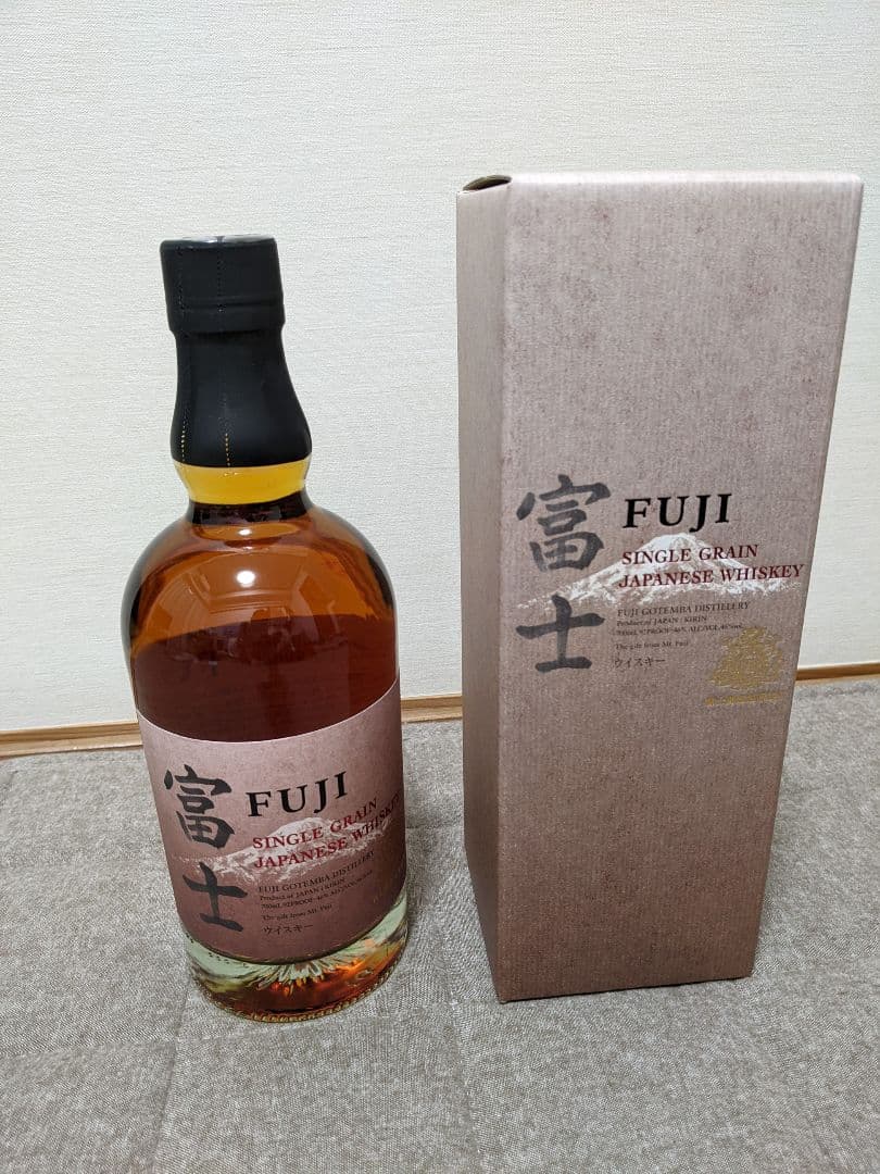 キリン　シングルグレーンジャパニーズウイスキー　富士