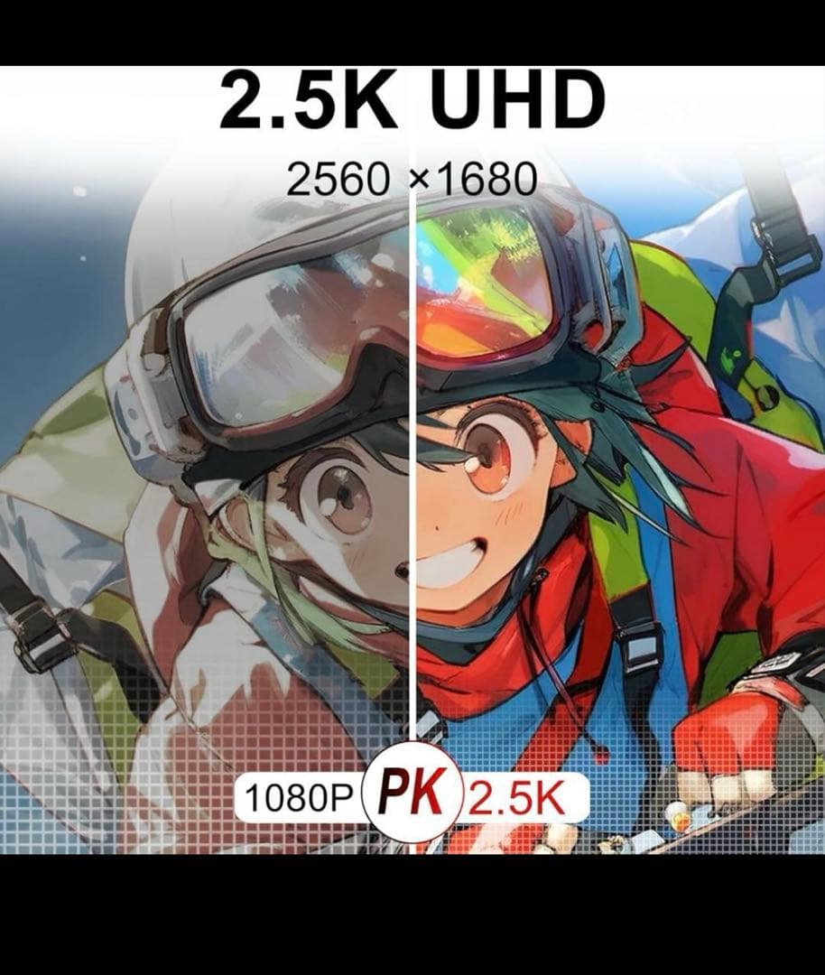 YSXWKEJI モバイルモニター 15.6インチ 2.5K