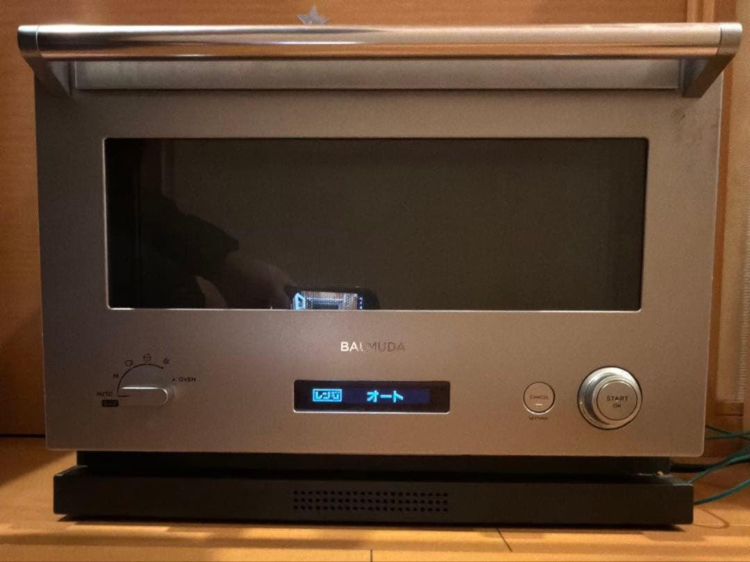 【扉不調】BALMUDA バルミュー ダザ・レンジK04A-SU 2020年製