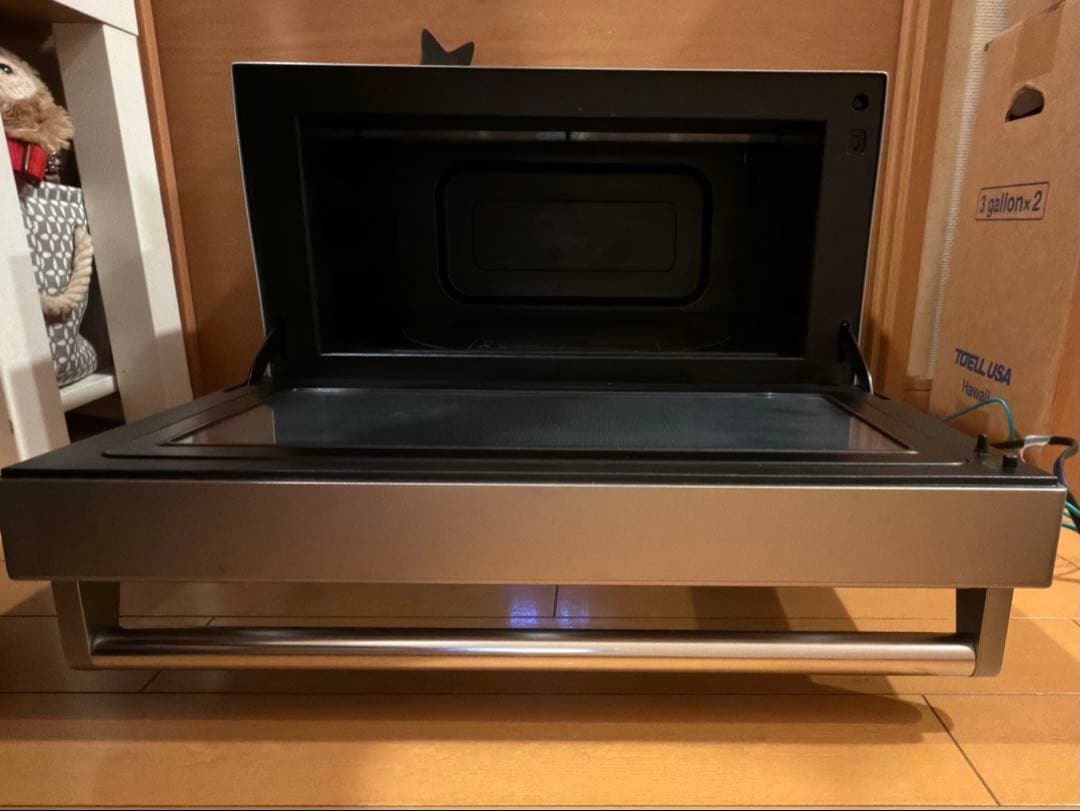 【扉不調】BALMUDA バルミュー ダザ・レンジK04A-SU 2020年製