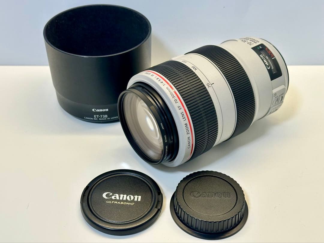 【美品】Canon EF70-300mm F4-5.6L IS USM 動作良好