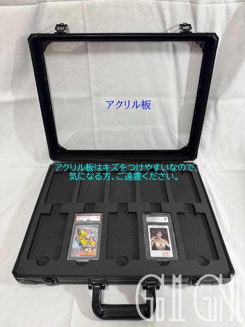 特価品「G1G1」PSA/CGC鑑定カードケースブック透明型-10枚入りキズあり