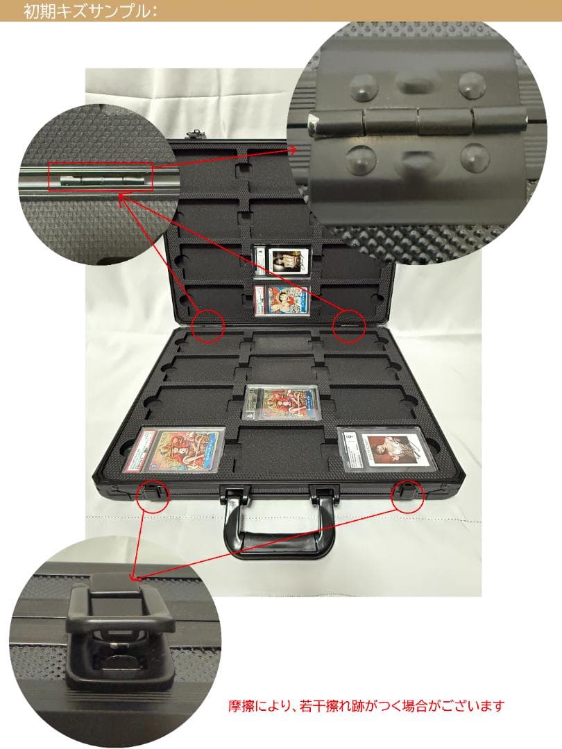 特価品「G1G1」PSA/CGC鑑定カードケースブック透明型-10枚入りキズあり