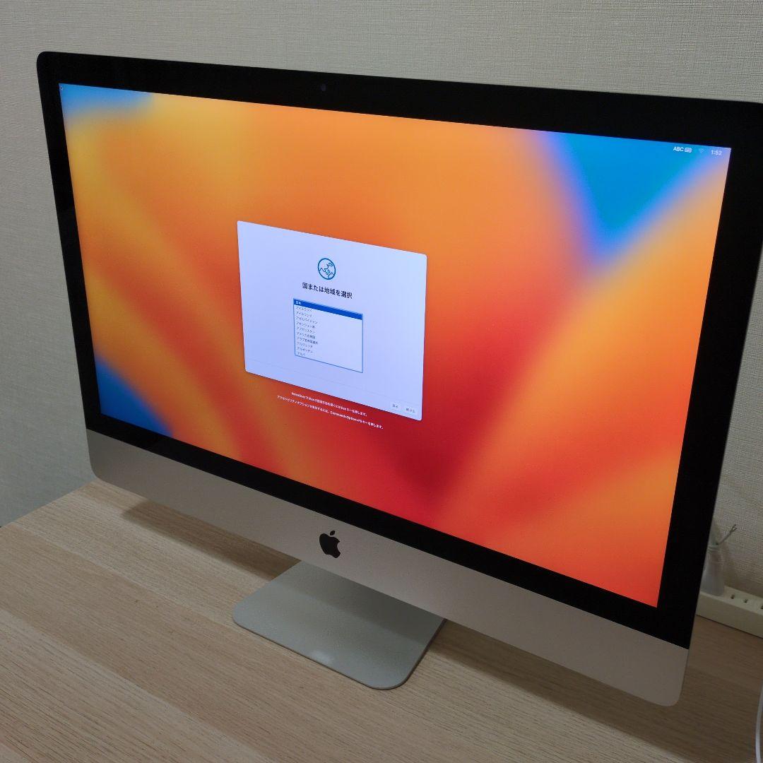 iMac 27インチ Retina 5K 2017 1TB