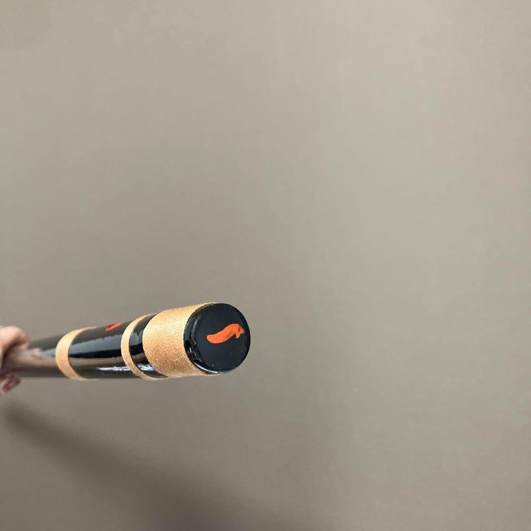 一本調子 F管　 CMR1-23 唄物　ドレミ調　天地糸巻黒塗　西洋音階