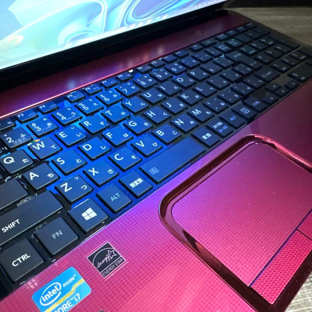 爆速仕様 Core i7東芝dynabookノートパソコン SSD Webカメラ