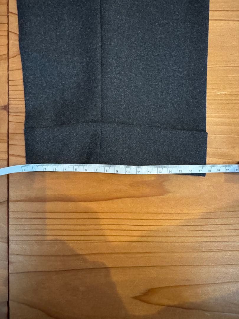 インコテックス　スラックス　チャコールグレー　中古美品　Lサイズ