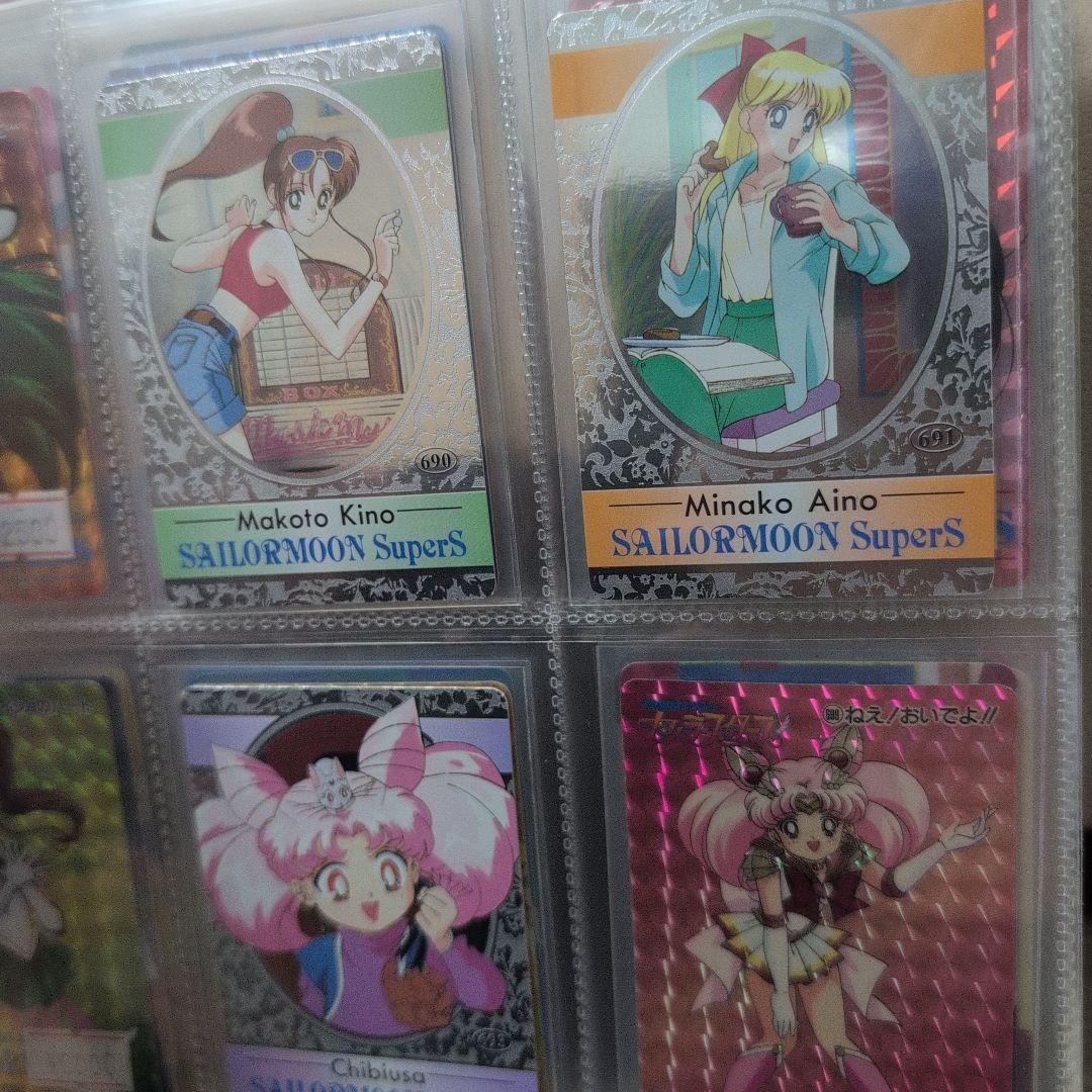 公式　セーラームーン　フリマ最大量　カードダス他