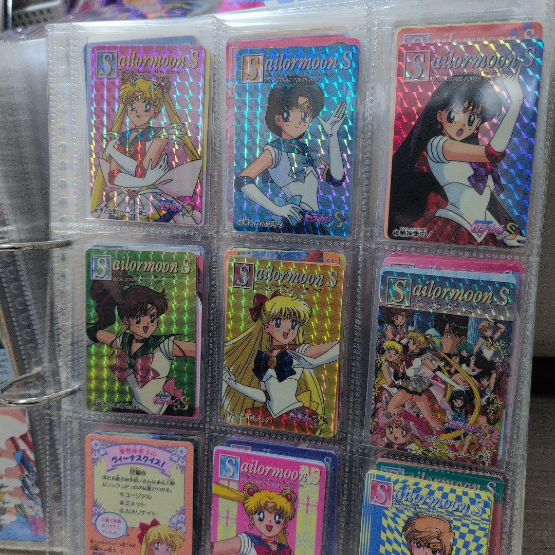 公式　セーラームーン　フリマ最大量　カードダス他