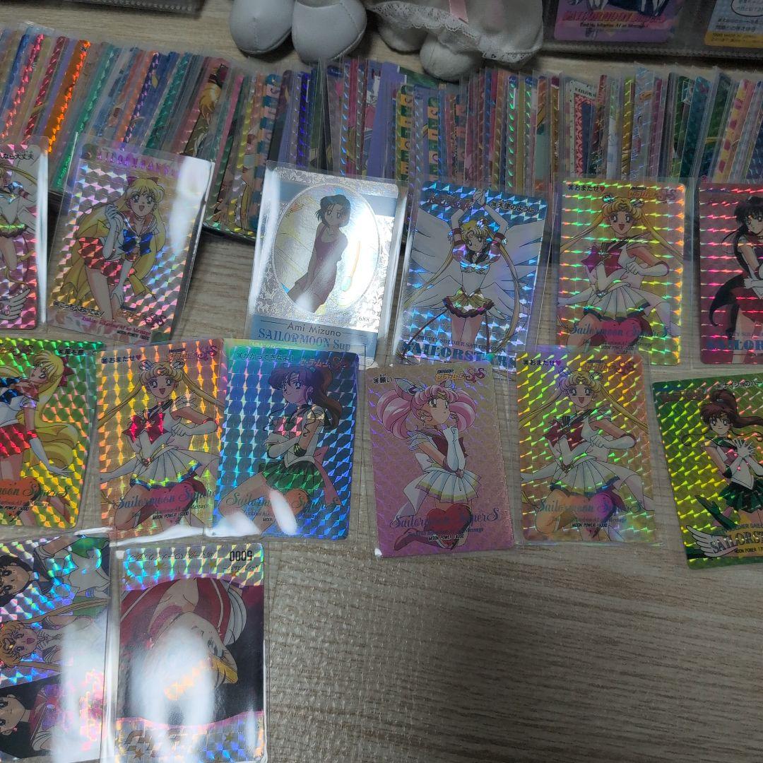 公式　セーラームーン　フリマ最大量　カードダス他
