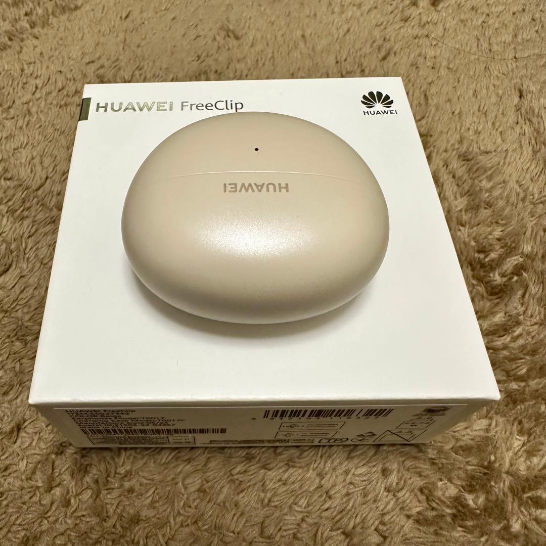 HUAWEI FreeClip ベージュ イヤーカフ型ワイヤレスイヤホン
