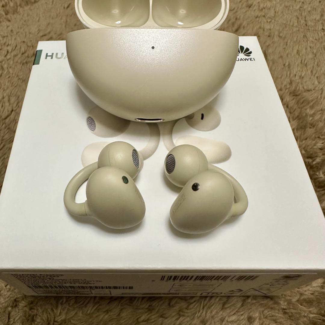HUAWEI FreeClip ベージュ イヤーカフ型ワイヤレスイヤホン