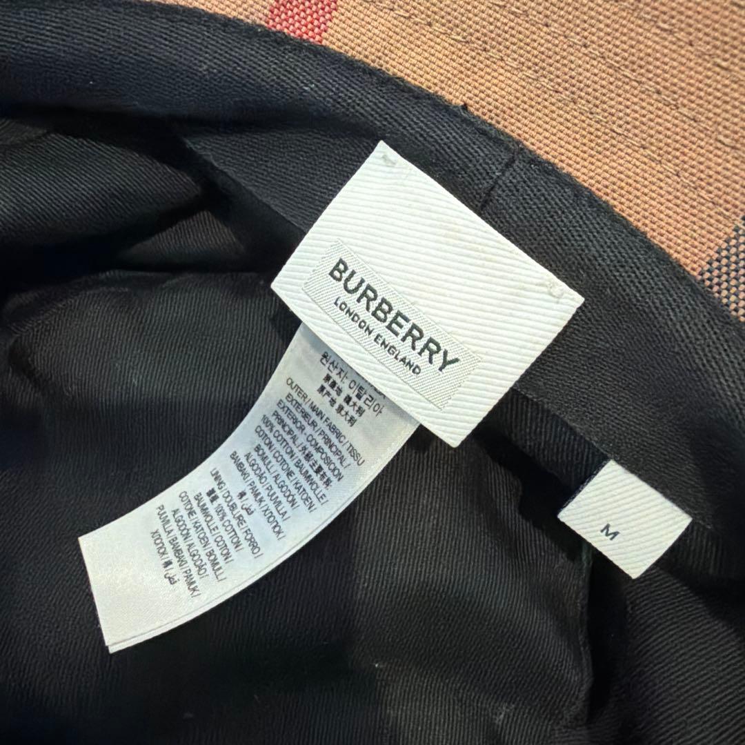 BURBERRY バーバリー レディースバケットハット 帽子　Mサイズ　美品