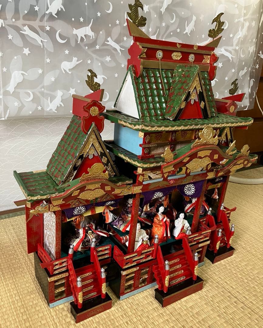 御殿飾り雛人形