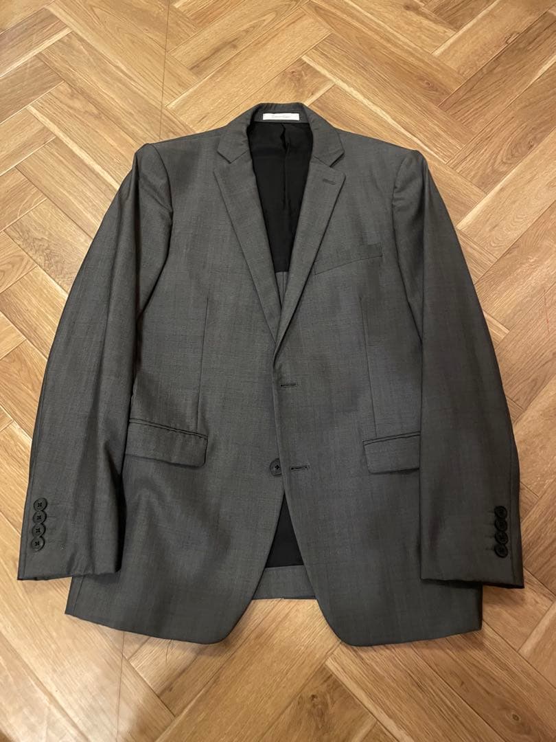 カルバンクライン　グレー スーツ　  スリーピース　3P