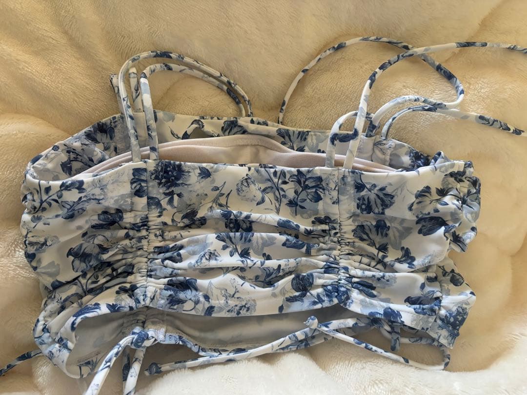 PEAK&PINE アンティーク調フラワービスチェビキニ サウナ