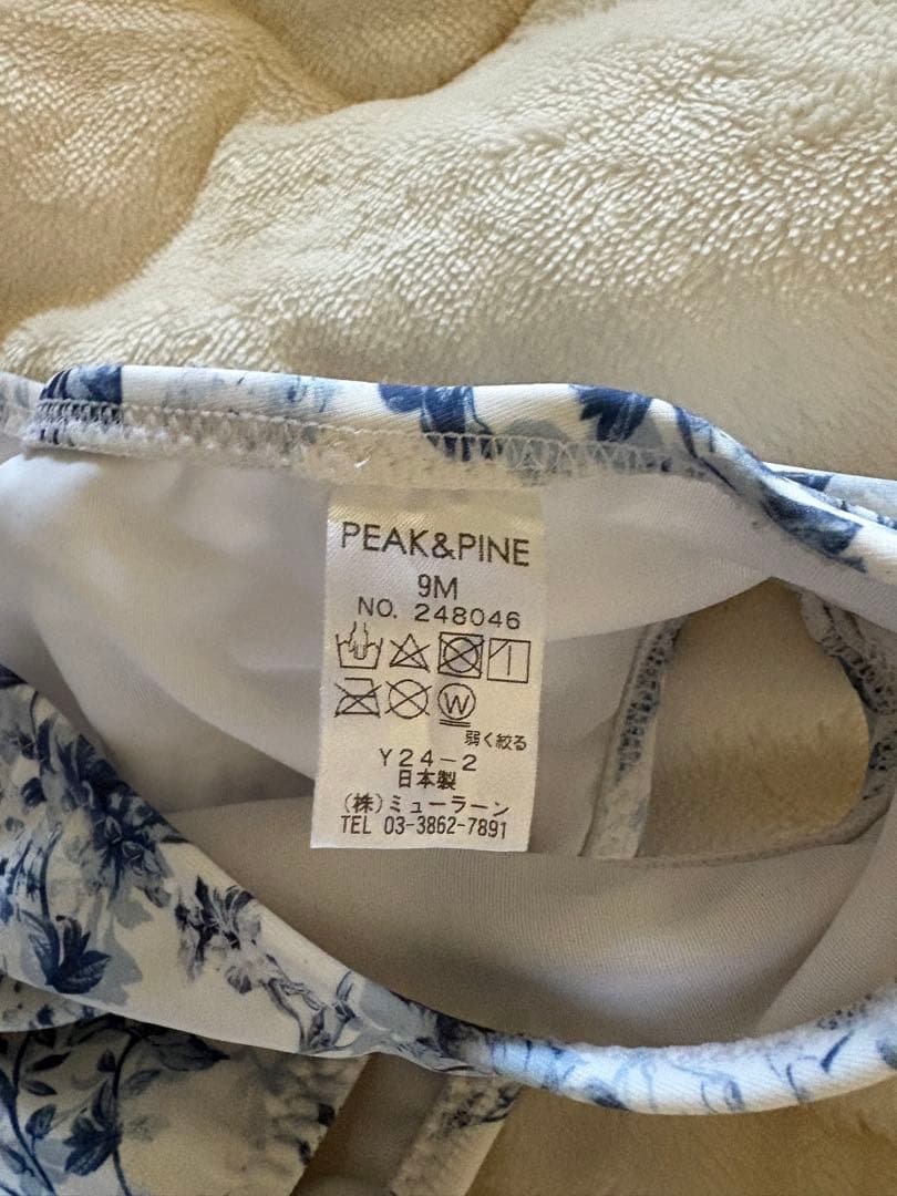 PEAK&PINE アンティーク調フラワービスチェビキニ サウナ