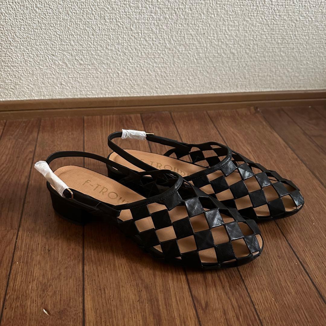 F-TROUPE 39 カットアウト　ミュール　サンダル