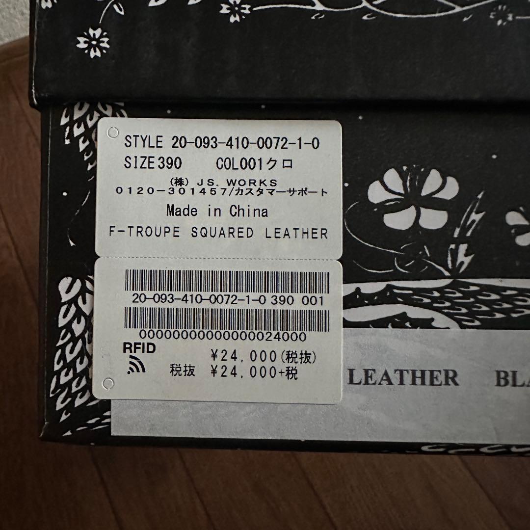 F-TROUPE 39 カットアウト　ミュール　サンダル