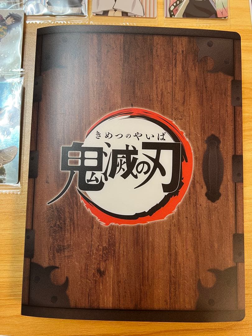 鬼滅の刃ウエハース発売記念キャンペーン特製ファイル、第一弾コンプリートセット