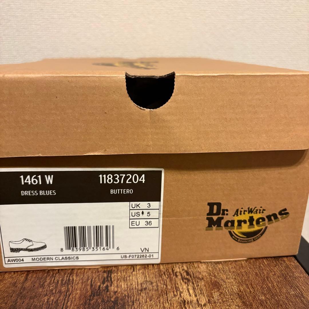 未使用✨ ドクターマーチン　ギブソン　 3ホール 1461 UK3