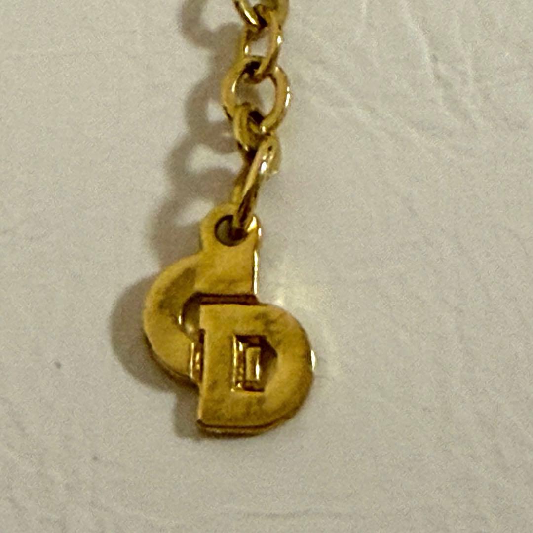 【希少】Christian Dior ディオール ロゴ　ネックレス　ヴィンテージ