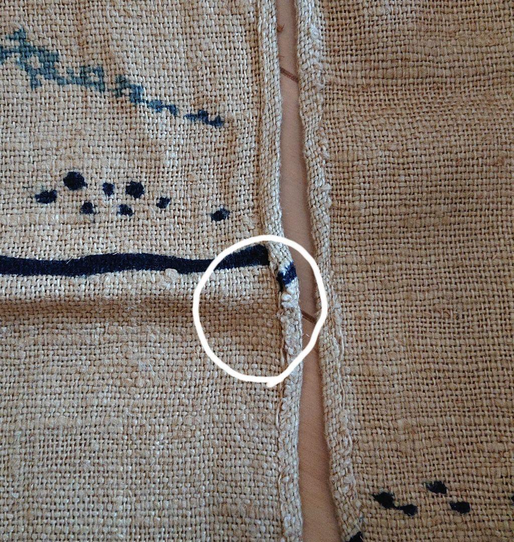 鳥獣戯画 のれん 本麻100％ 86×142 和風レトロ うさぎ カエル 暖簾