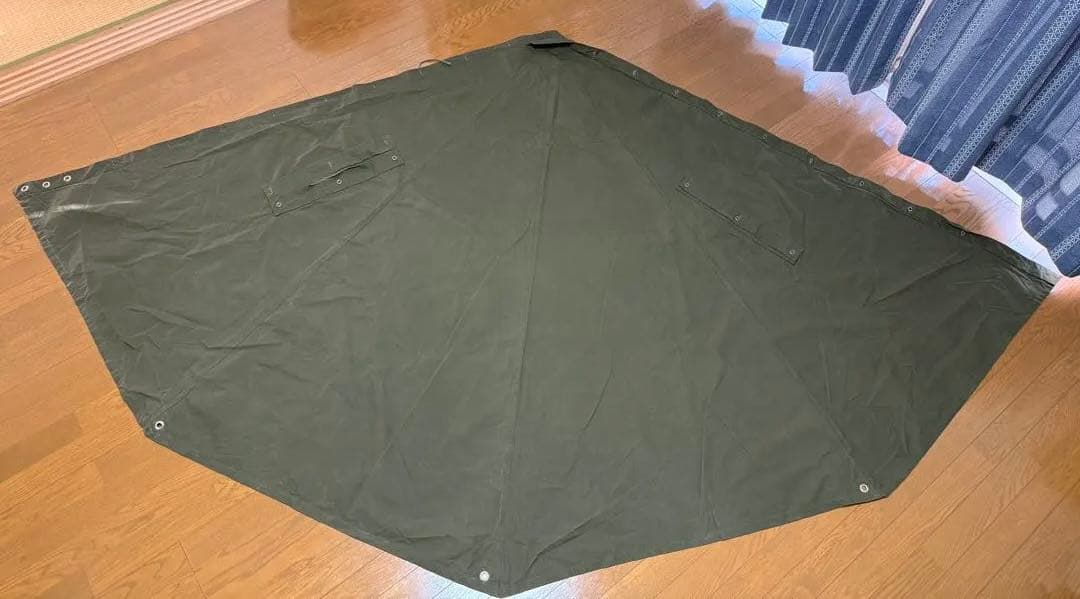 軍幕 ポーランド軍 ポンチョテント サイズ3（2枚セット）