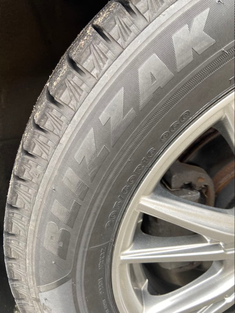 ブリザック VRX3 205/60R16 96Q ホイールセット