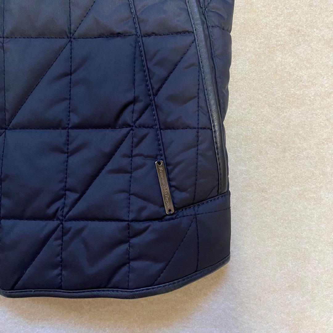 エルメネジルドゼニア ダークネイビー ベスト IT44