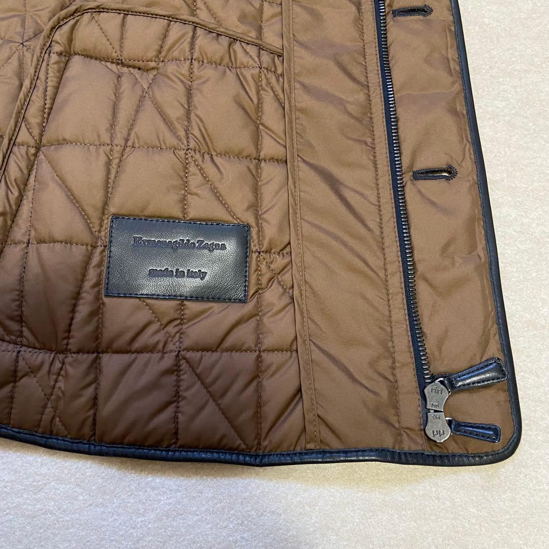 エルメネジルドゼニア ダークネイビー ベスト IT44