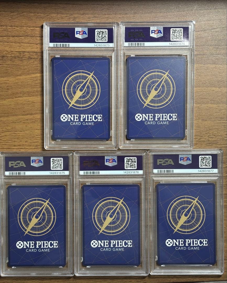 【PSA10】5連番 ワンピースデイ25 ルフィ P-110