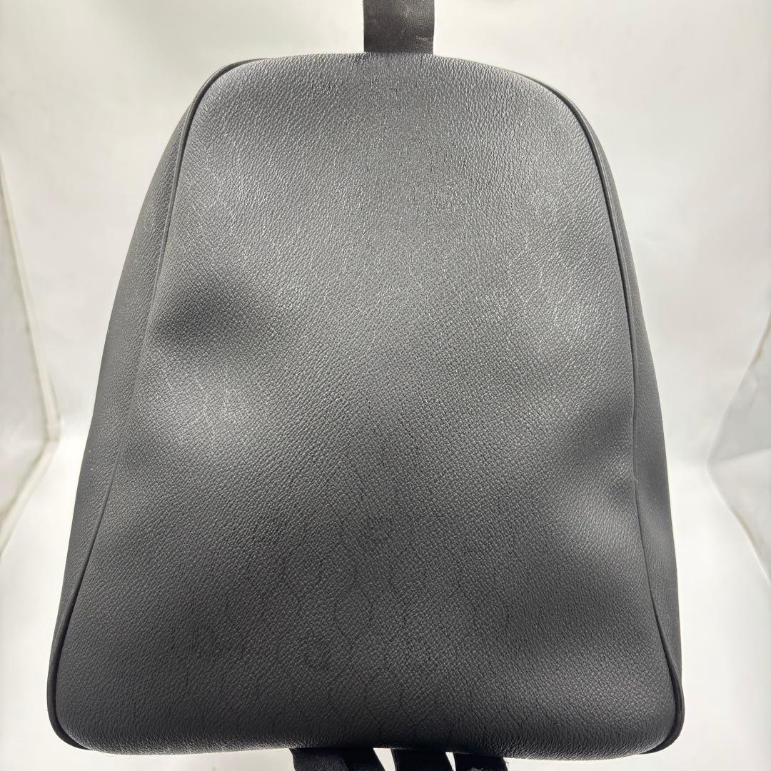 ディオール ハニカム柄 レザー ボストンバッグ ハンドバッグ 旅行かばん グレー