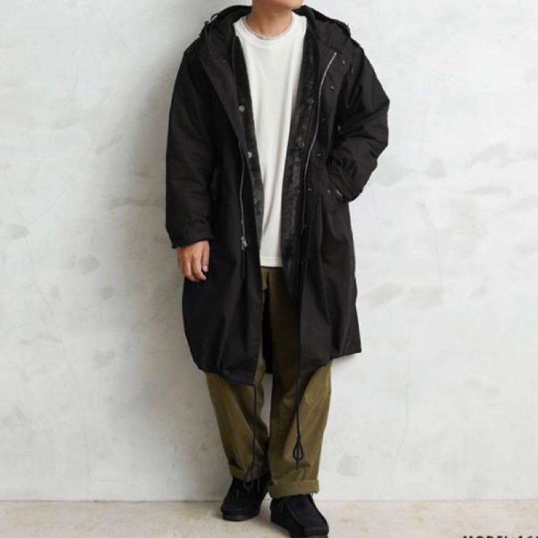 HOUSTON ヒューストン モッズコート M-51 ボアライナー付き 男女兼用