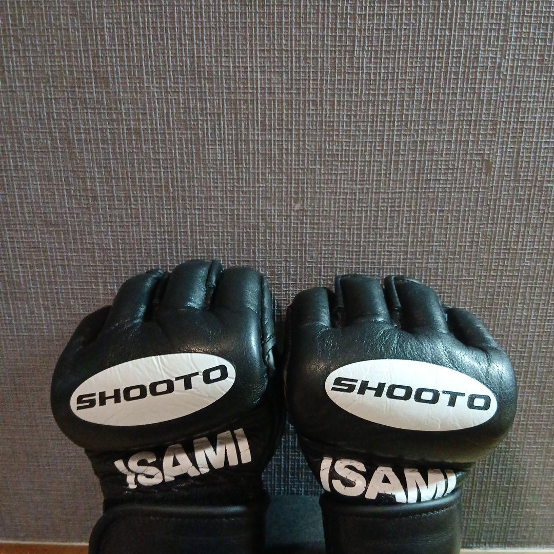 ISAMI SHOOT オープンフィンガーグローブsサイズ