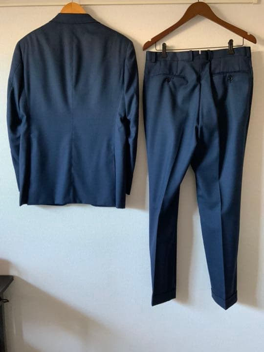 麻布テーラー Azabu Tailor ネイビー スーツ セットアップ オーダー