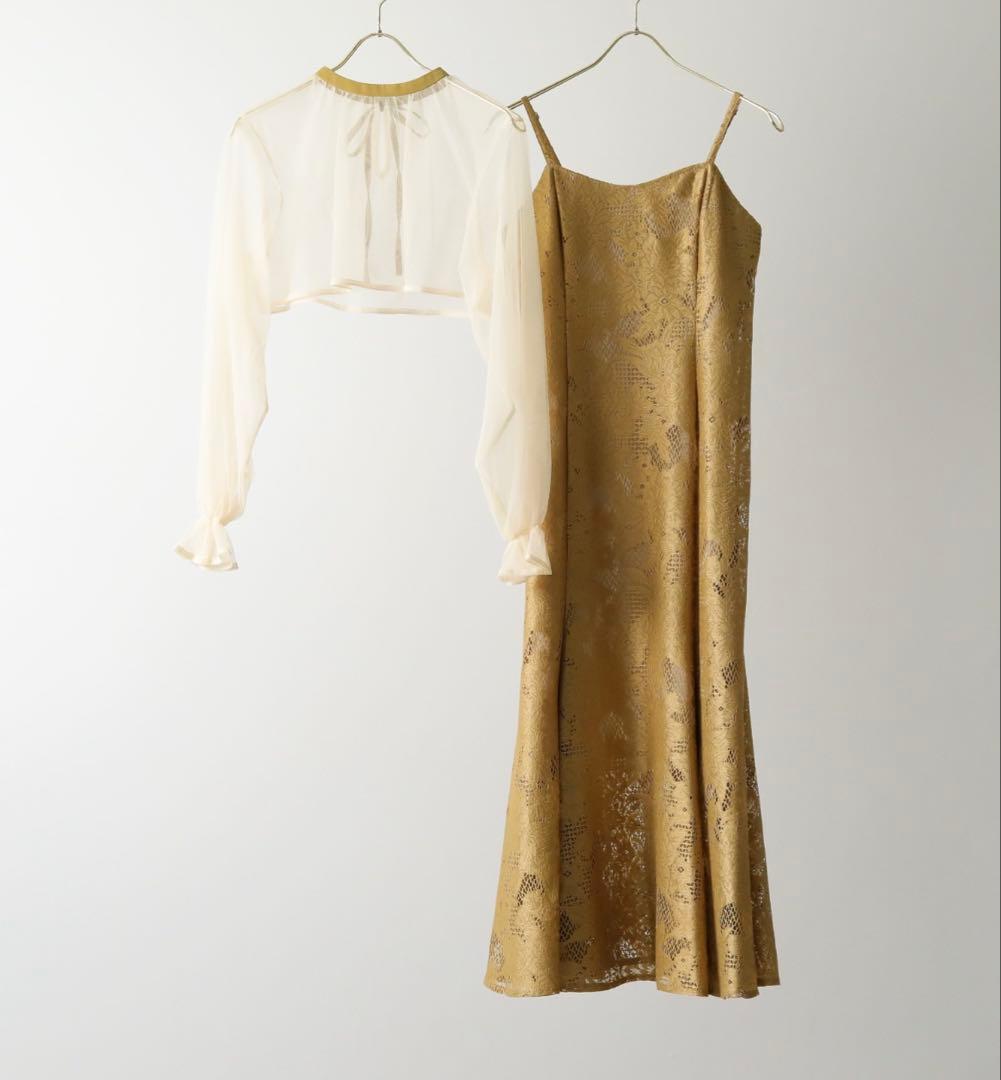 ★新品タグ付き★ドリードール　シフォンボレロセットメニーウエイドレス　結婚式