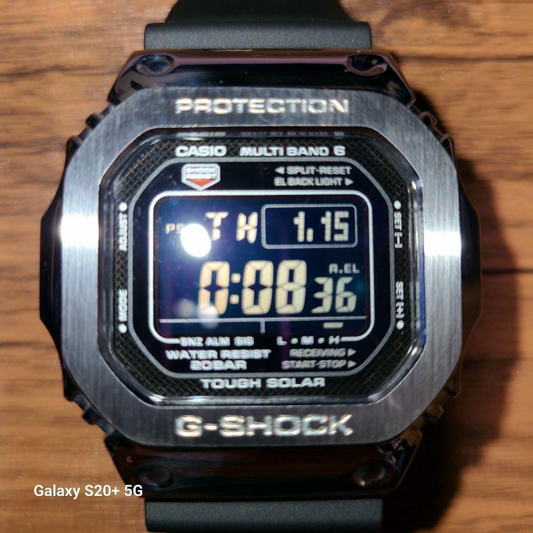 CASIO G-SHOCK GW-M5610 メタルベゼルカスタム 電波ソーラー