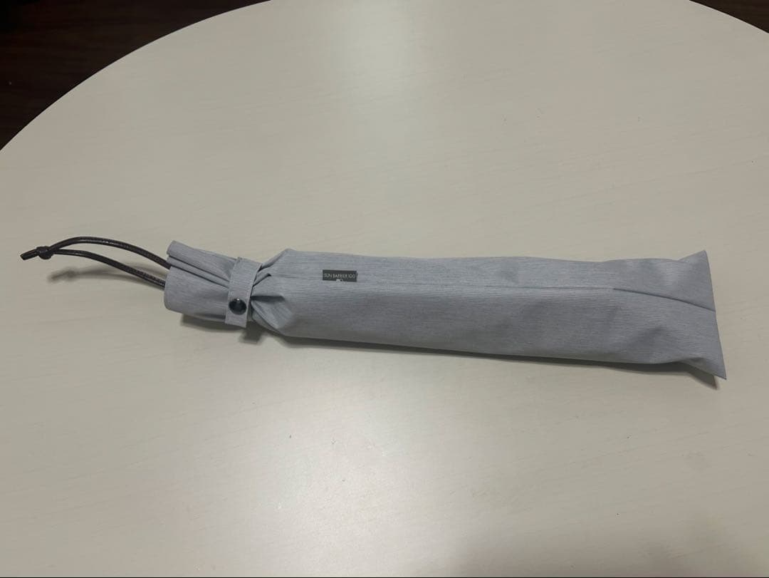 折りたたみ日傘 ２段折 大判 / moku グレー