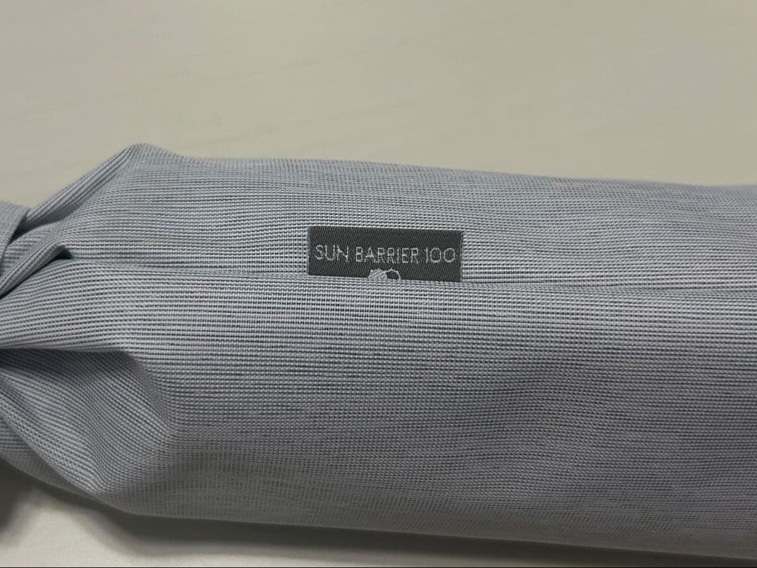 折りたたみ日傘 ２段折 大判 / moku グレー