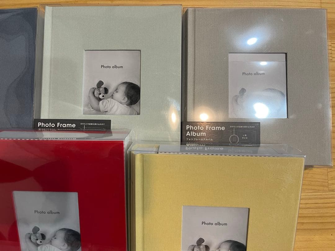 マークス　フォトフレームアルバム　200枚収納　よりどり3冊セット