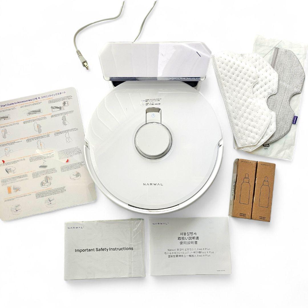 美品　NARWAL Freo X Plus ロボット掃除機 吸引&水拭き2in1