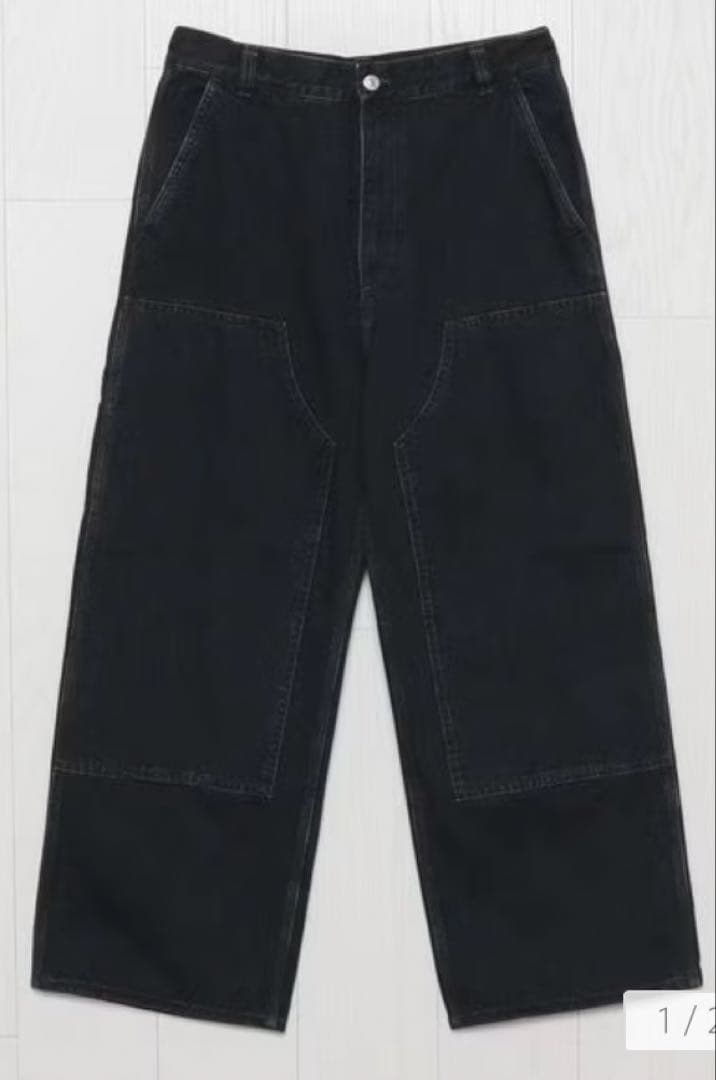 H beauty and youth ダブルニーパンツ